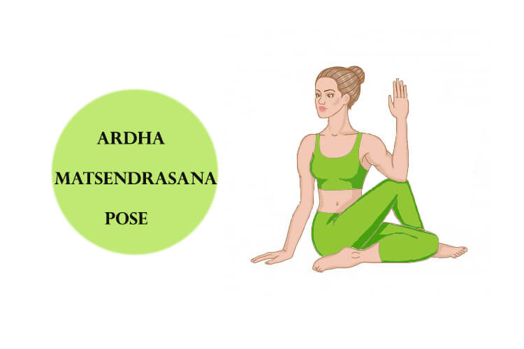 ardha matsyendrasana yoga pose